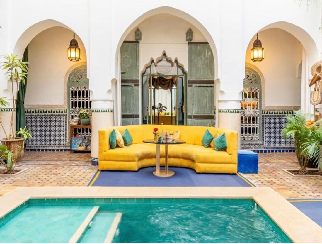 Dar Al Assad Hotel Marrakesh Bagian luar foto