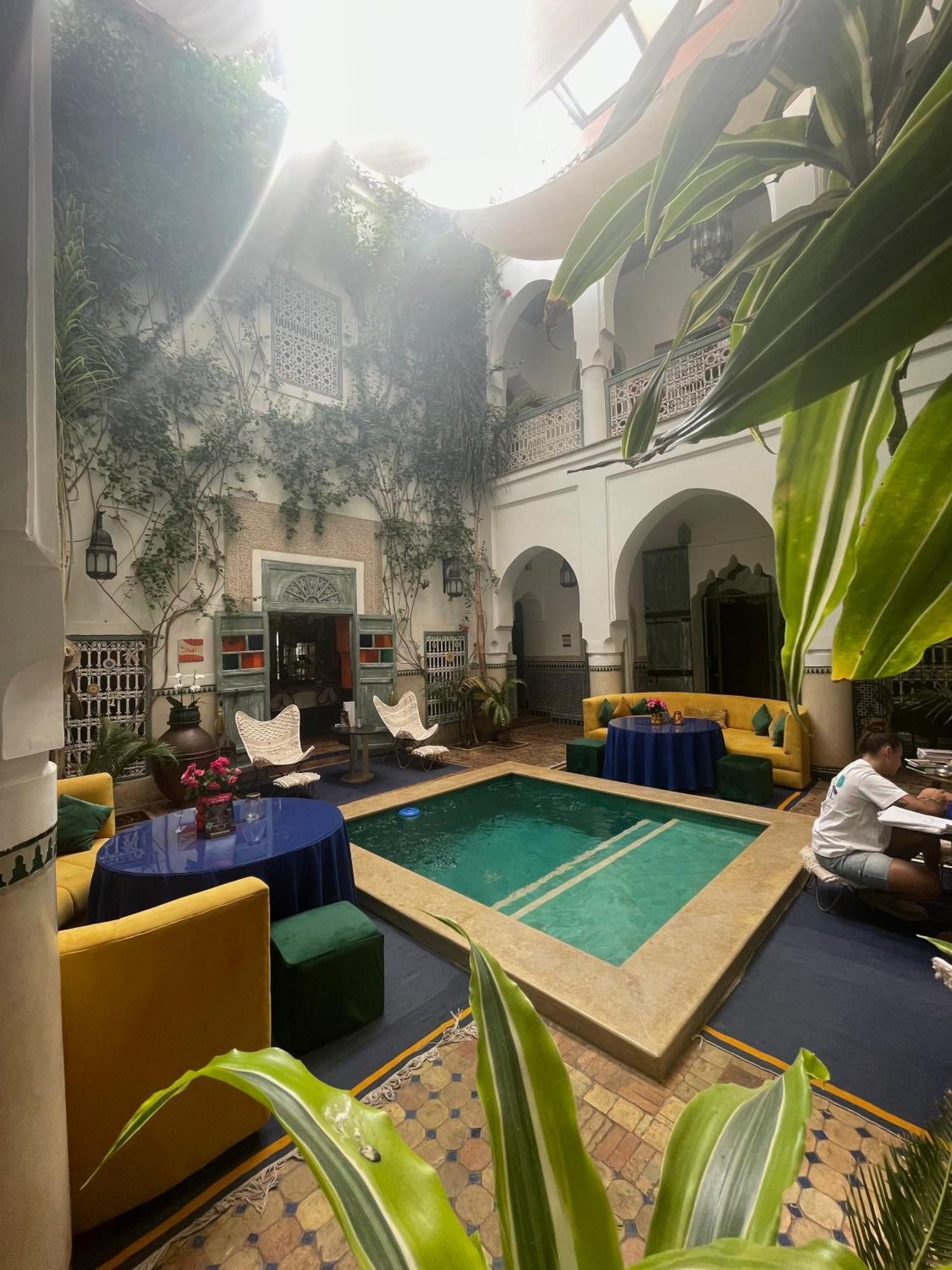 Dar Al Assad Hotel Marrakesh Bagian luar foto