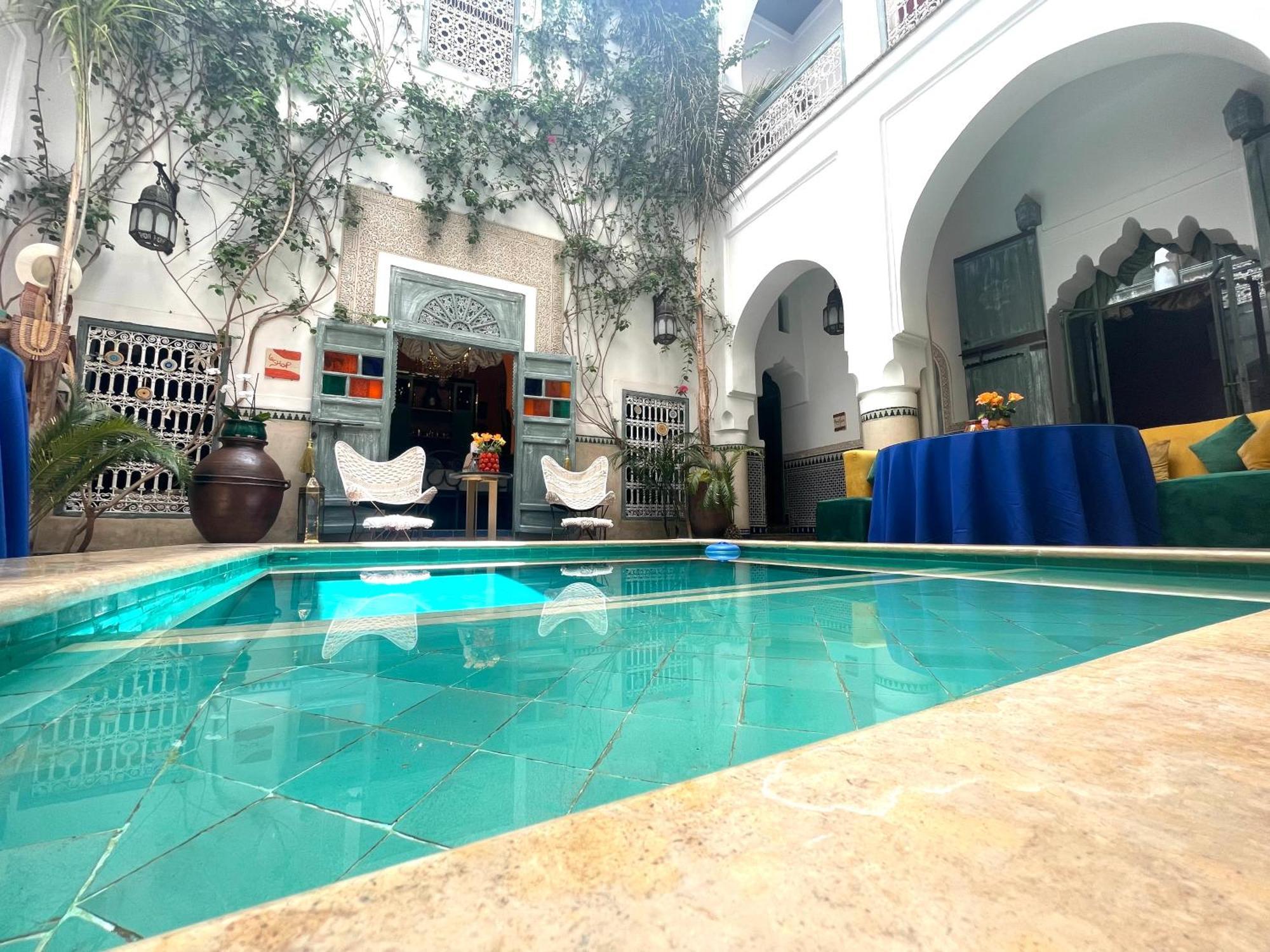 Dar Al Assad Hotel Marrakesh Bagian luar foto